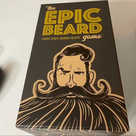 The NWT Epic Beard Game, Cards, Chips, Beards, Bluffs - Picture 4 of 6